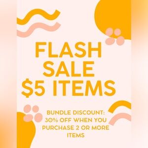FLASH SALE - $5 items